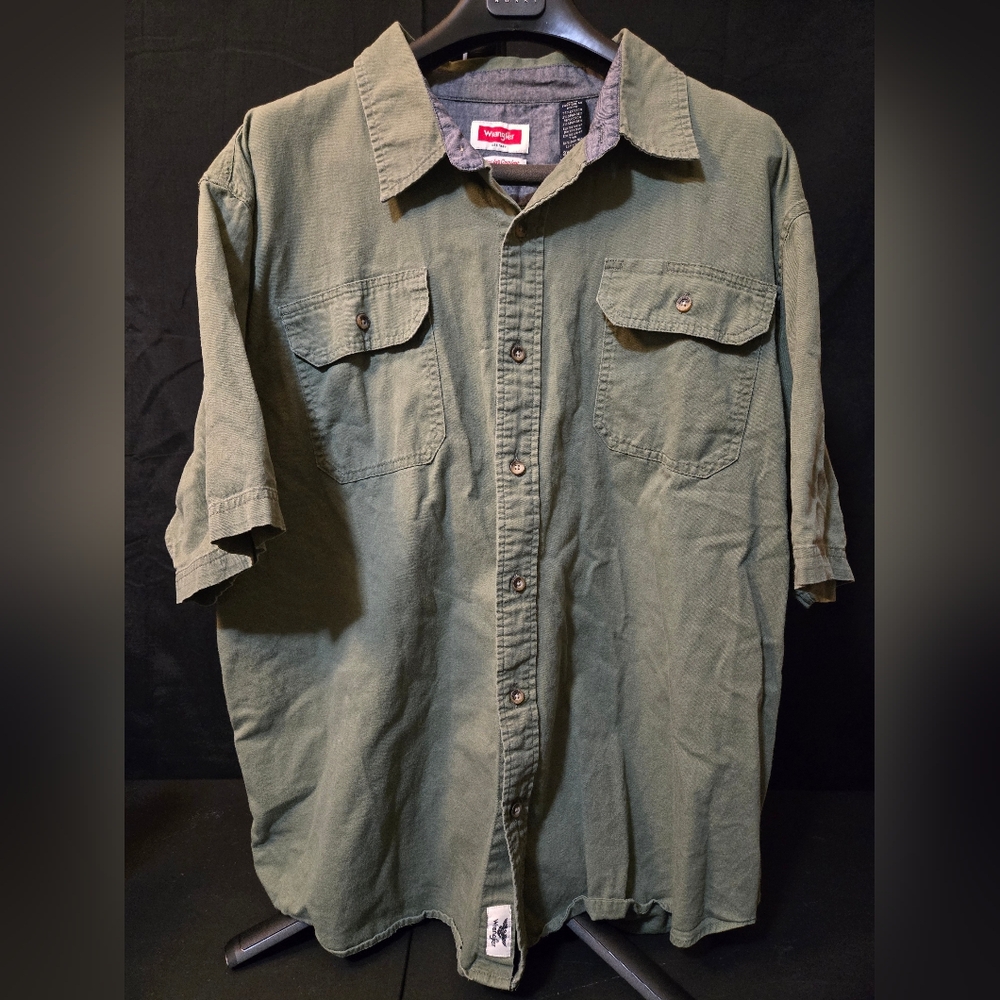 Levi's Green Button-Up Shirt
